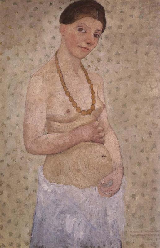 Self-Portrait on my Sixth Wedding Anniversary, Paula Modersohn-Becker